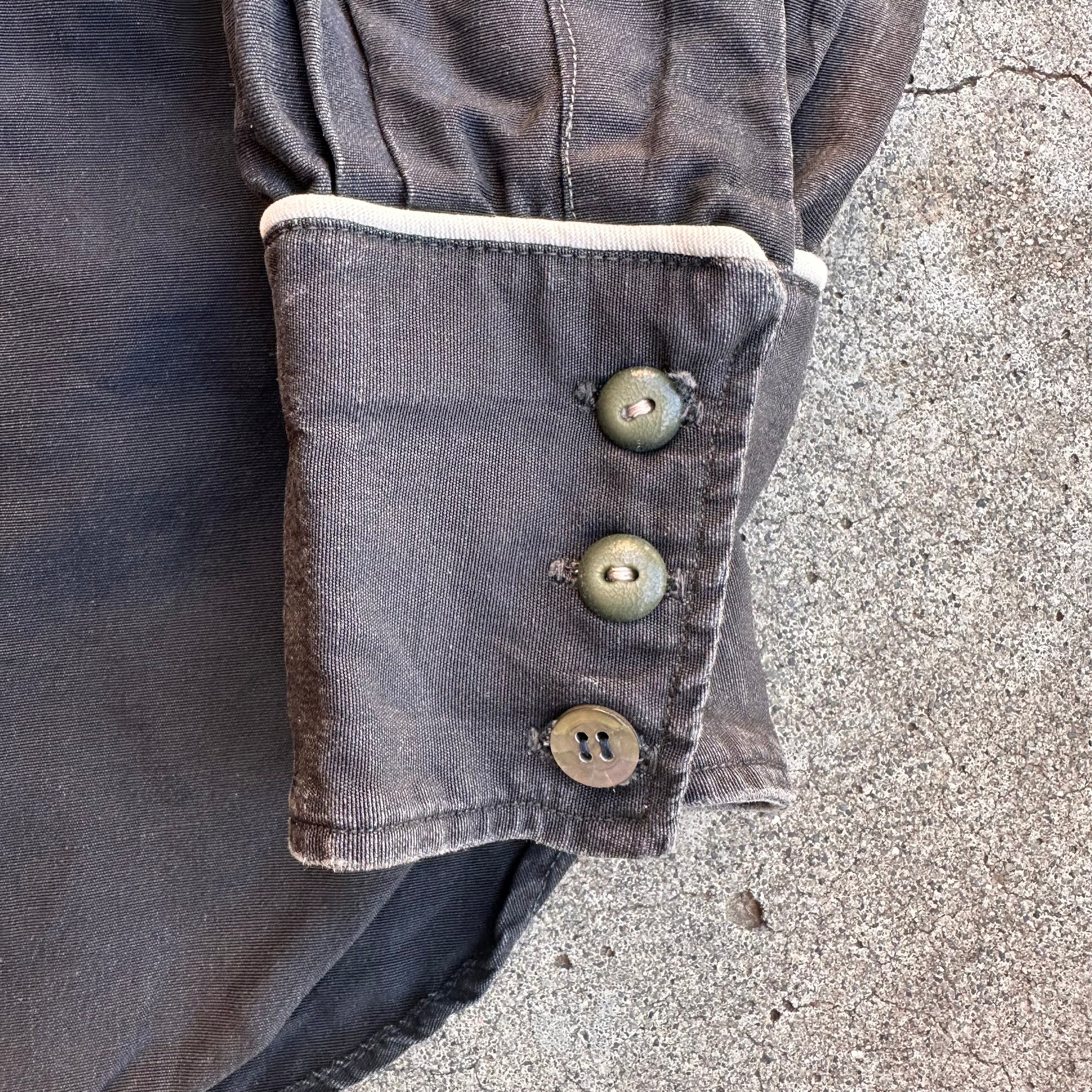 1940’s/50’s Miller Black Cotton Western Shirt Small