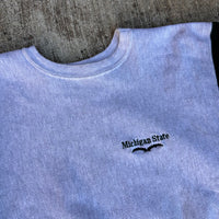 1990’s Michigan State Color Block Champion Reverse Weave Sweatshirt XXL