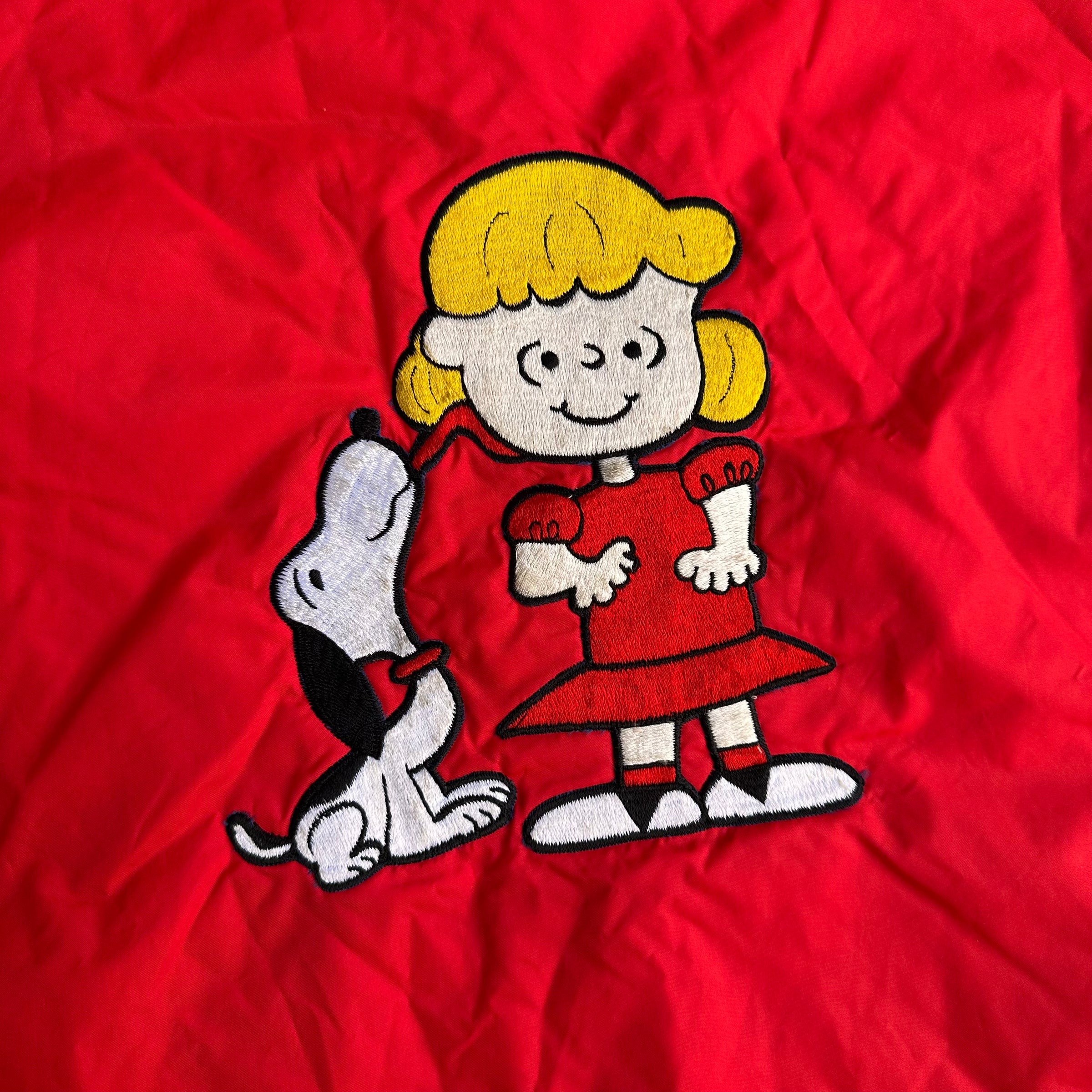 1970’s Peanuts Snoopy Okinawa Nylon Military Souvenir Jacket Medium