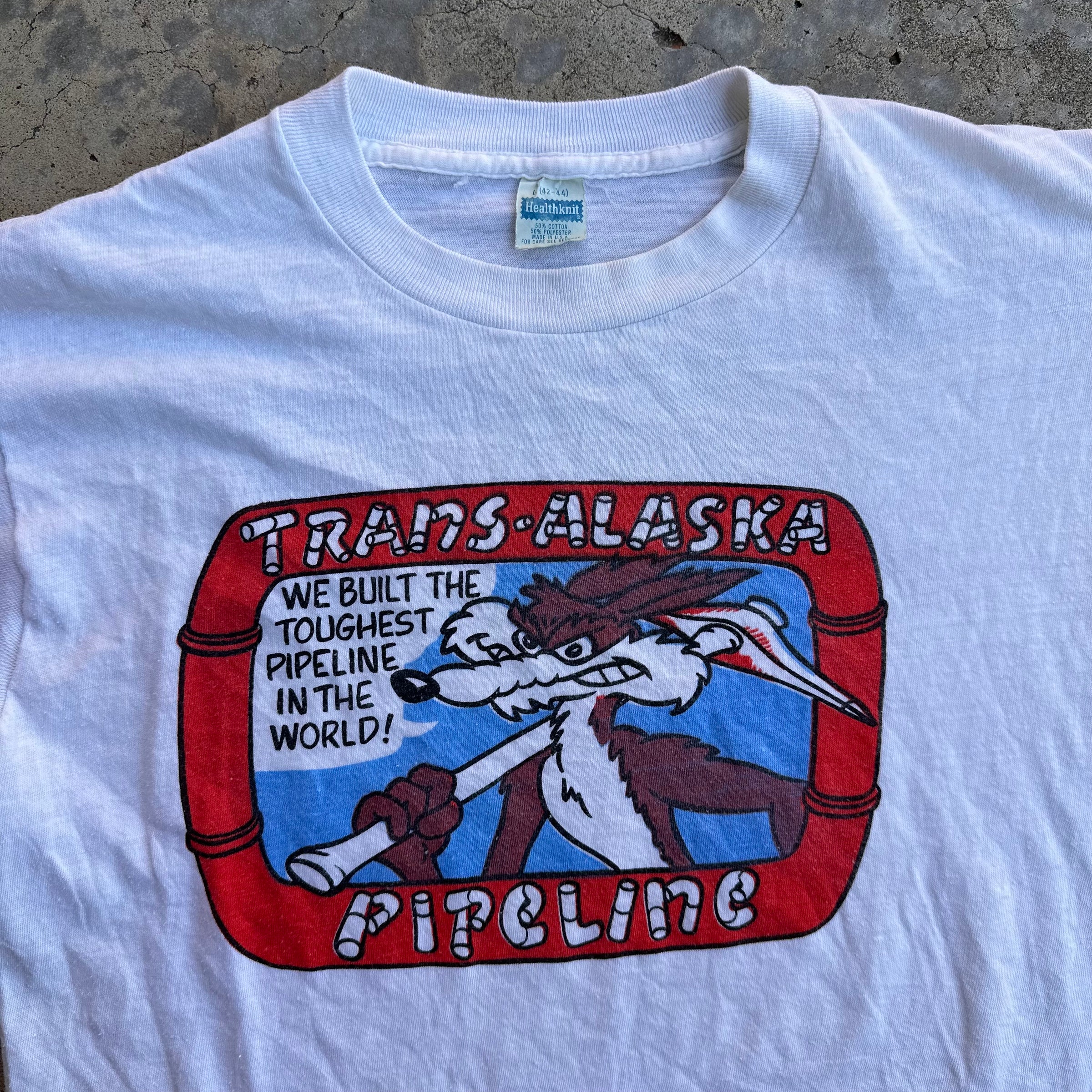 1980’s Trans-Alaska Pipeline T-Shirt Medium