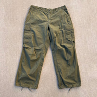 1960’s Vietnam War Mint Ripstop Jungle Pants Large Short