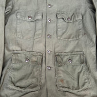 1960’s OG-107 Four Pocket Fatigue Shirt 25” Chest