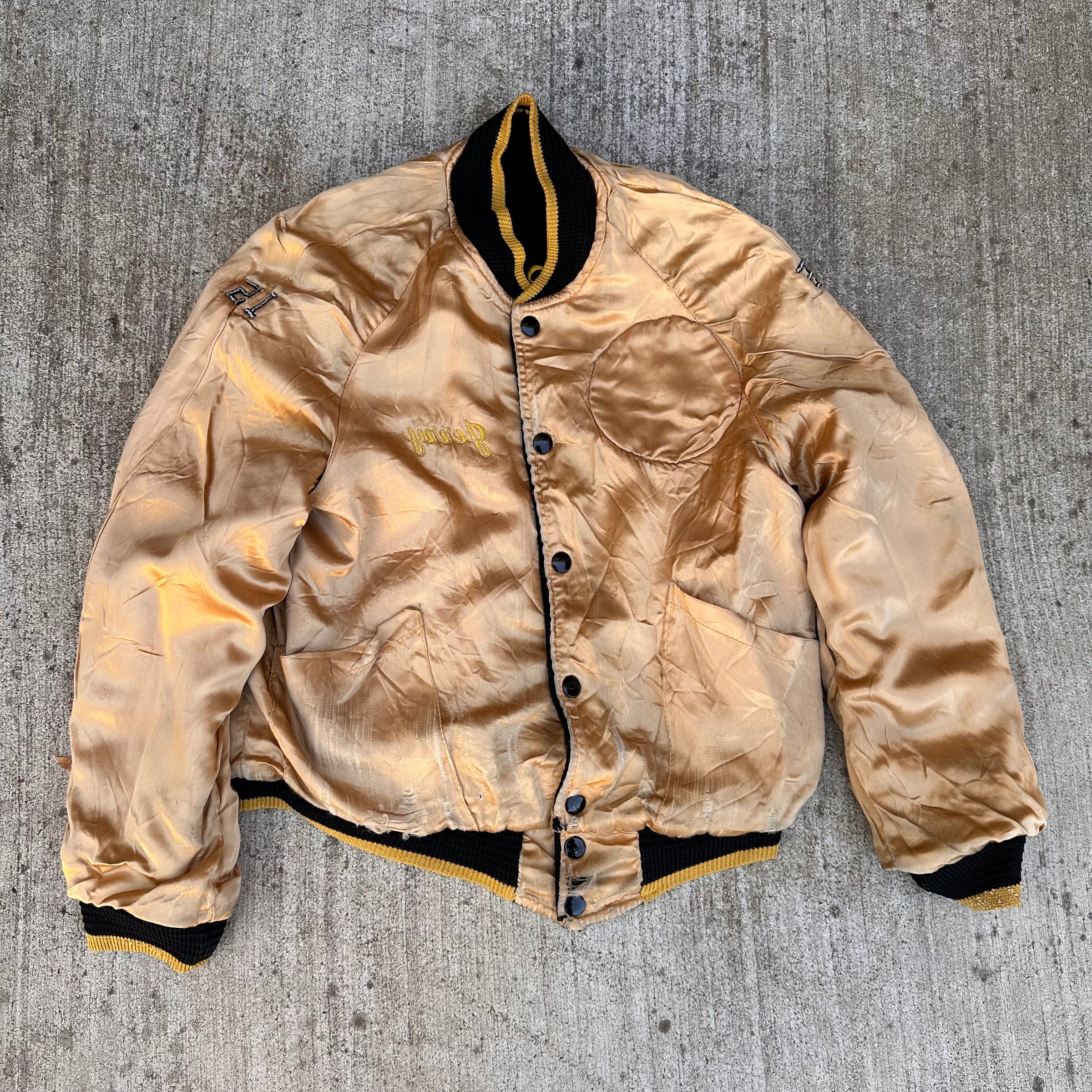 1970’s Bruins Hockey Varsity Jacket Small