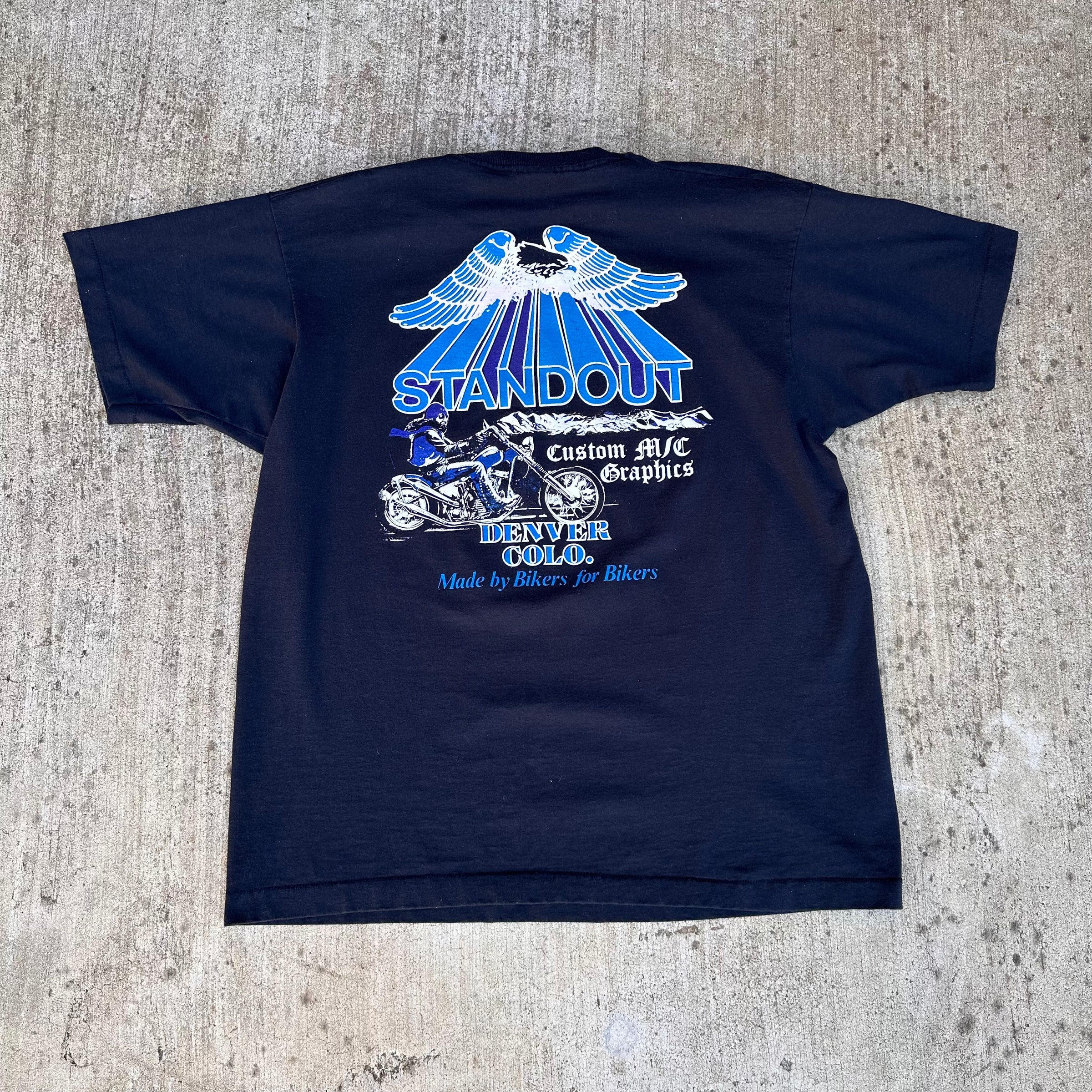 1980’s Flathead Gimme Head Biker T-Shirt L/XL