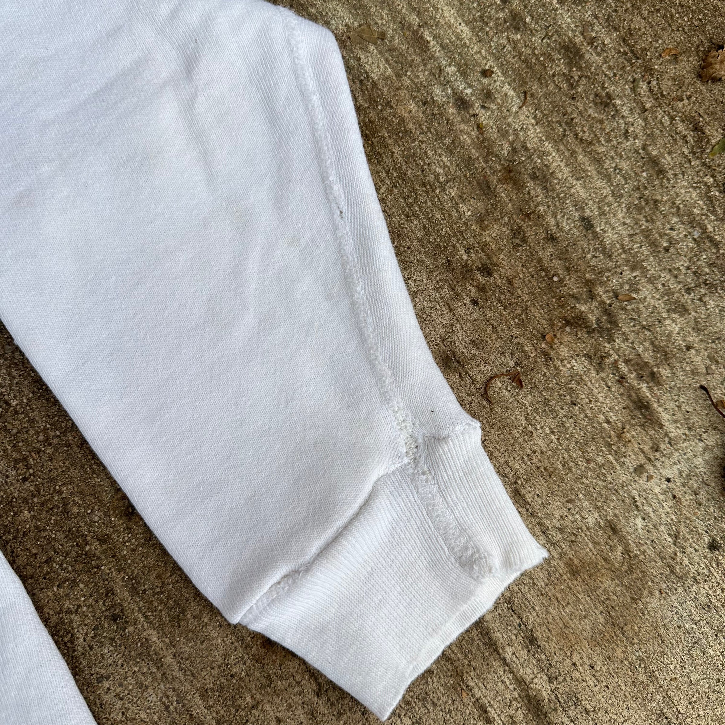 1960’s Rangley College Cotton Raglan Sweatshirt M/L