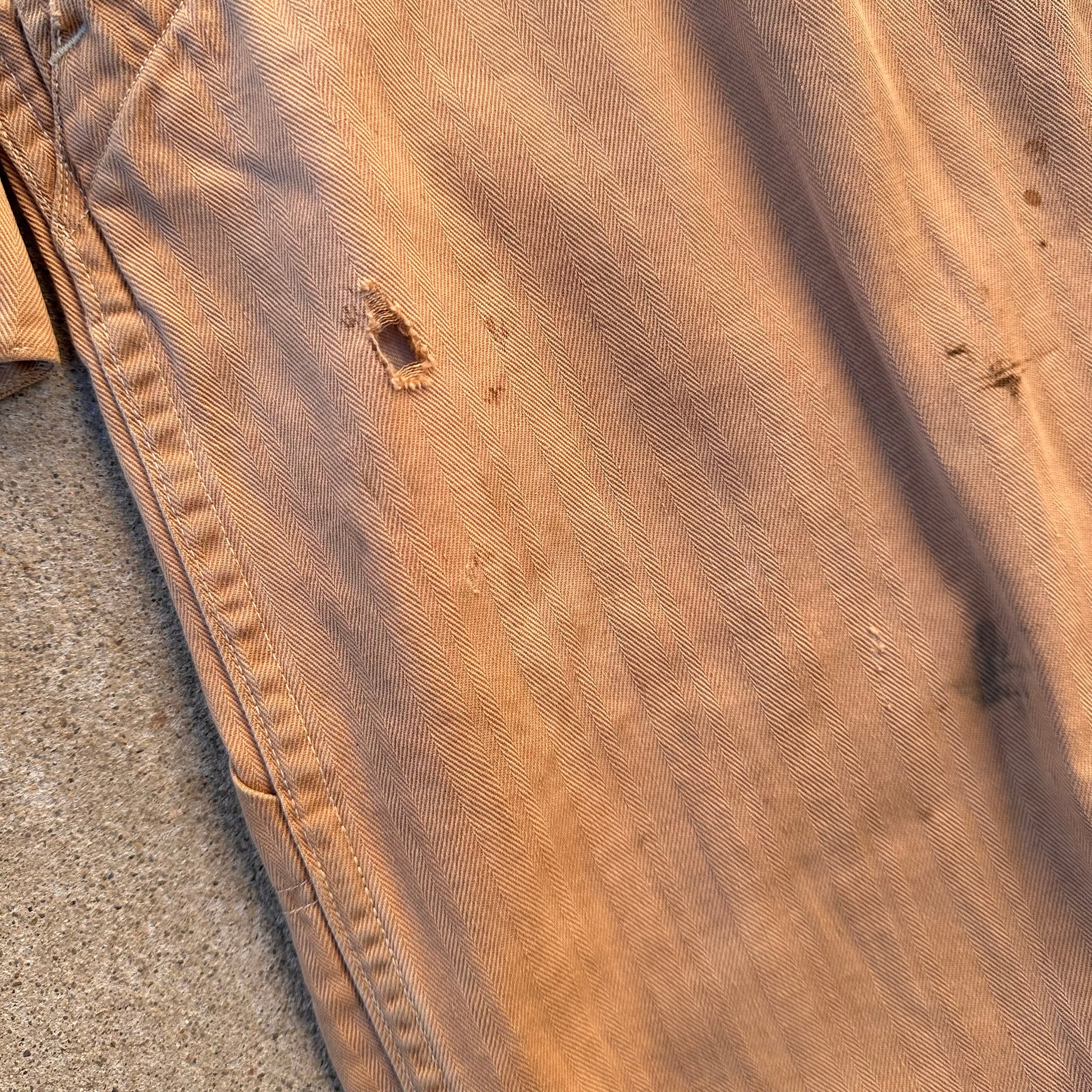 1940’s/50’s Tate MFG Embroidered HBT Gas Station Coveralls