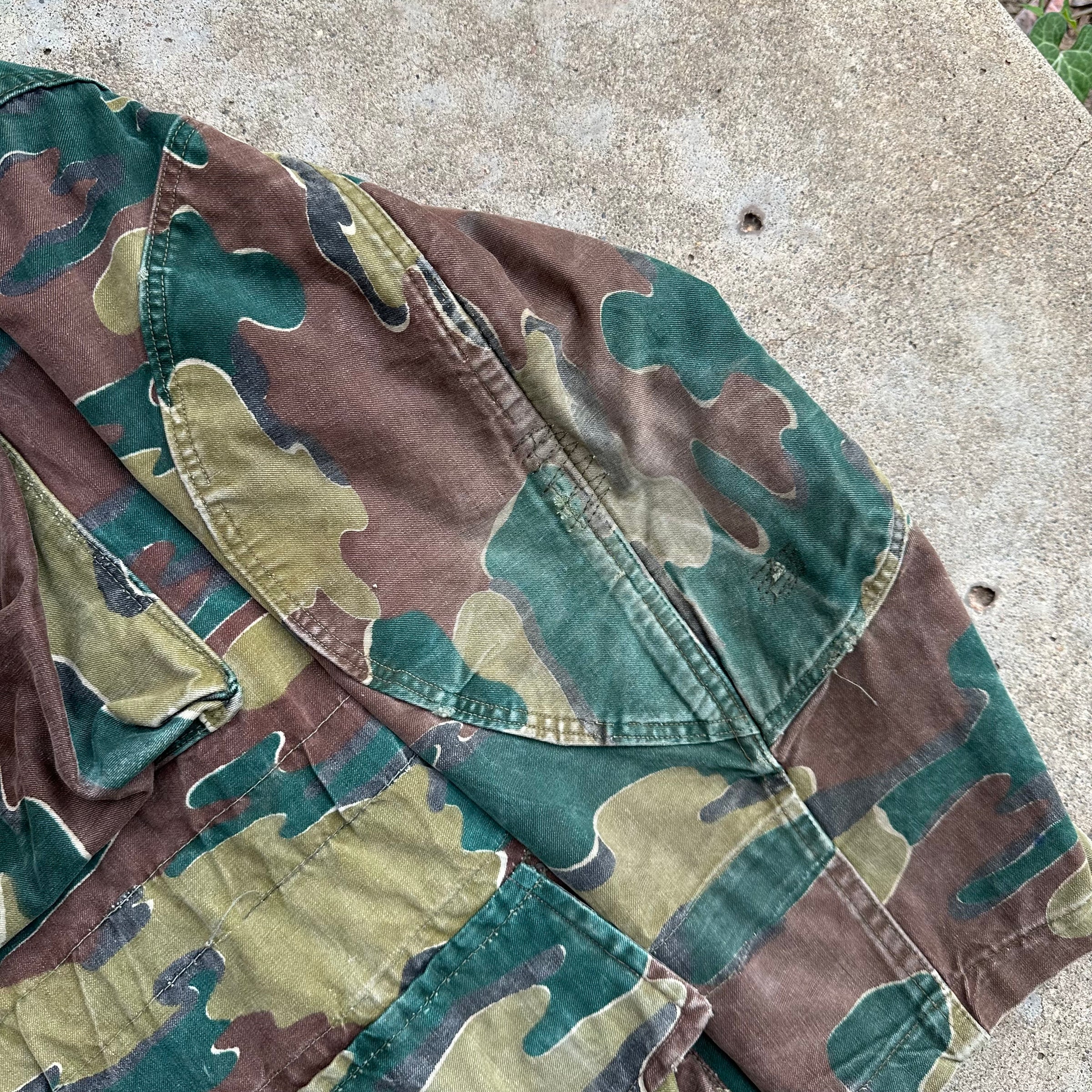 1960’s Belgian Jigsaw Camo Paratrooper Smock Jacket