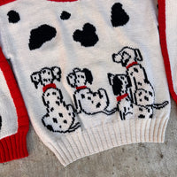 1980’s Berek Wool Dalmatian Sweater Medium