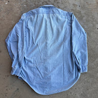 1990’s RRL Chambray Work Shirt Large