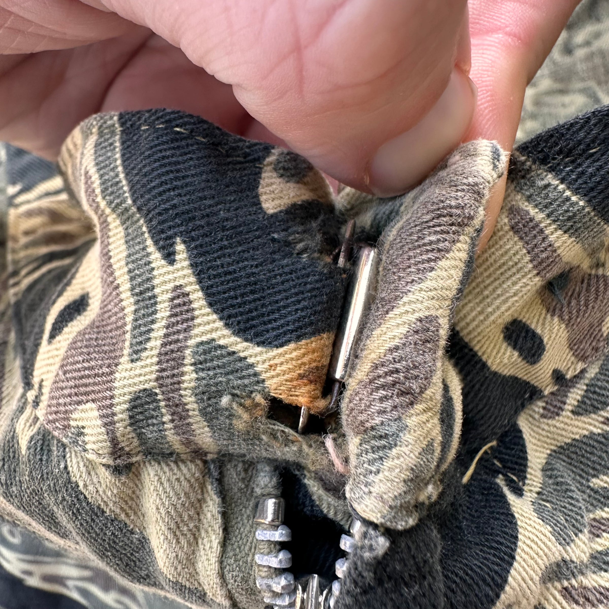 1960’s Vietnam War Japanese Made Tiger Stripe Shorts 30” Waist