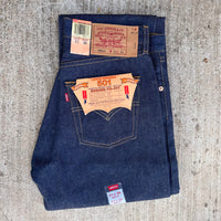 2000’s Deadstock Levi’s 501 Shrink to Fit Denim Jeans Tagged 31” x 36”