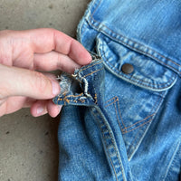 1960’s Wrangler 124MJ Denim Cutoff Vest Size 38