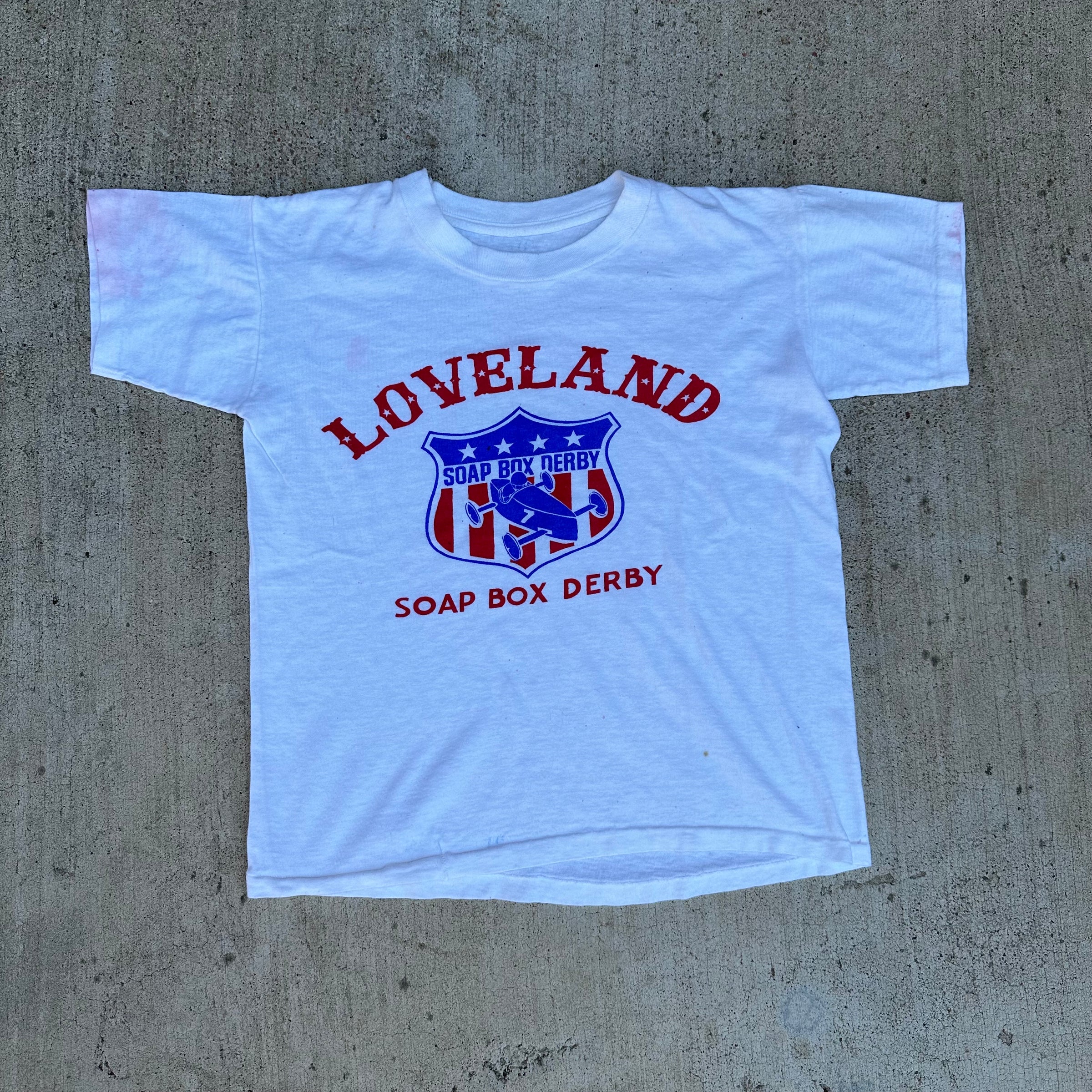 1950’s/60’s Loveland Soap Box Derby T-Shirt XS