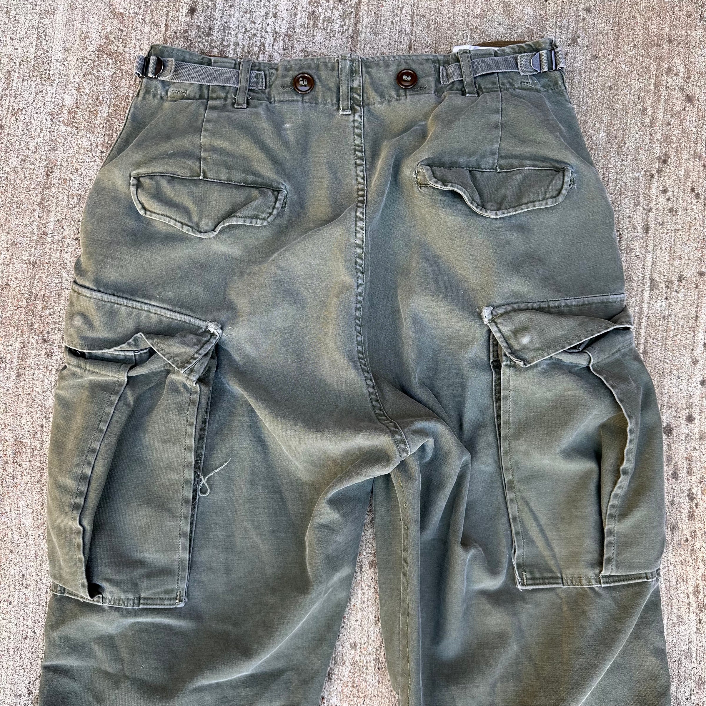 1950’s Tailored M-51 Field Trousers Small Regular 26” - 32” x 30”