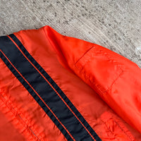 1970’s/80’s Fleece Lined Nylon Racing Jacket Large