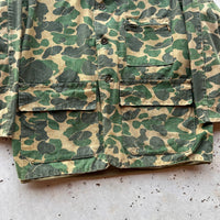 1960’s Bullseye Bill Duck Hunter Camo Hunting Jacket Medium