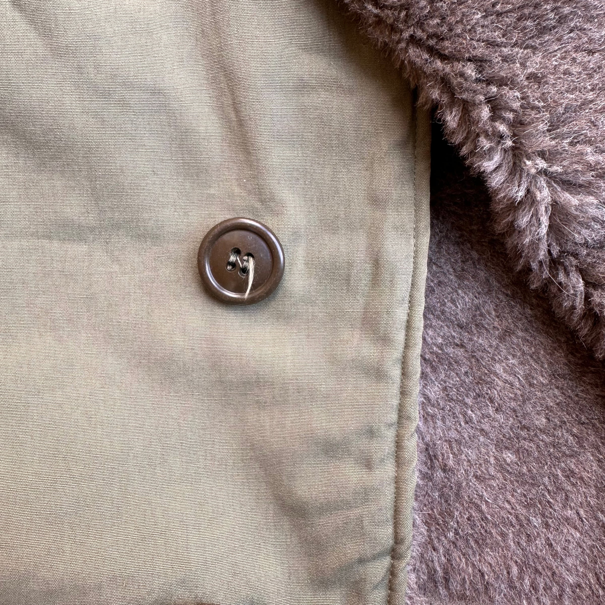 1940’s WWII Near Mint M-43 Pile Liner Jacket Size 36L