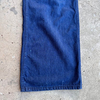 1940’s/50’s US Navy Denim Trousers 36” x 31”