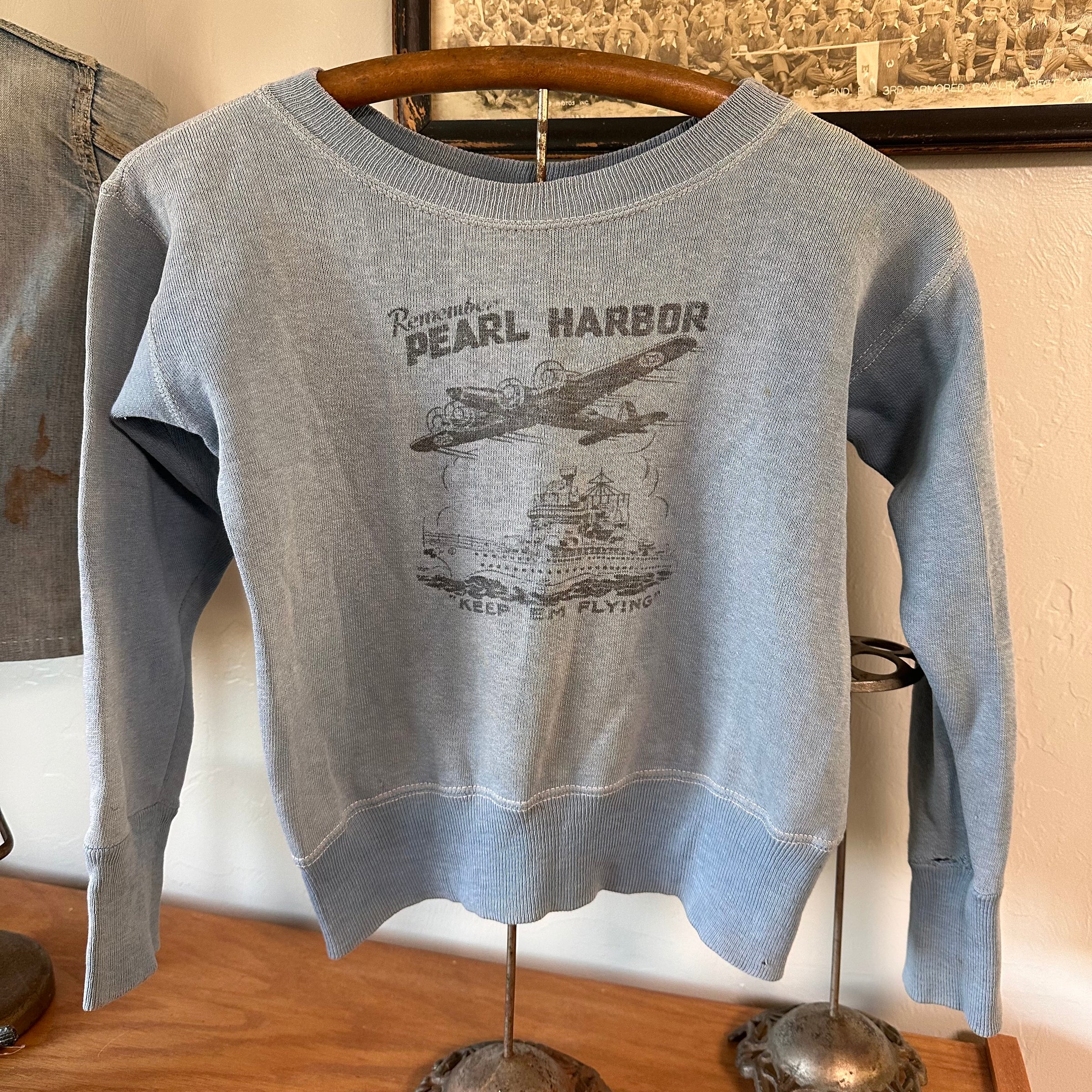 1940’s Pearl Harbor Memorial Baby Sweatshirt