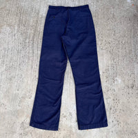 1970’s USN Dark Blue Utility Trousers 31” x 32”