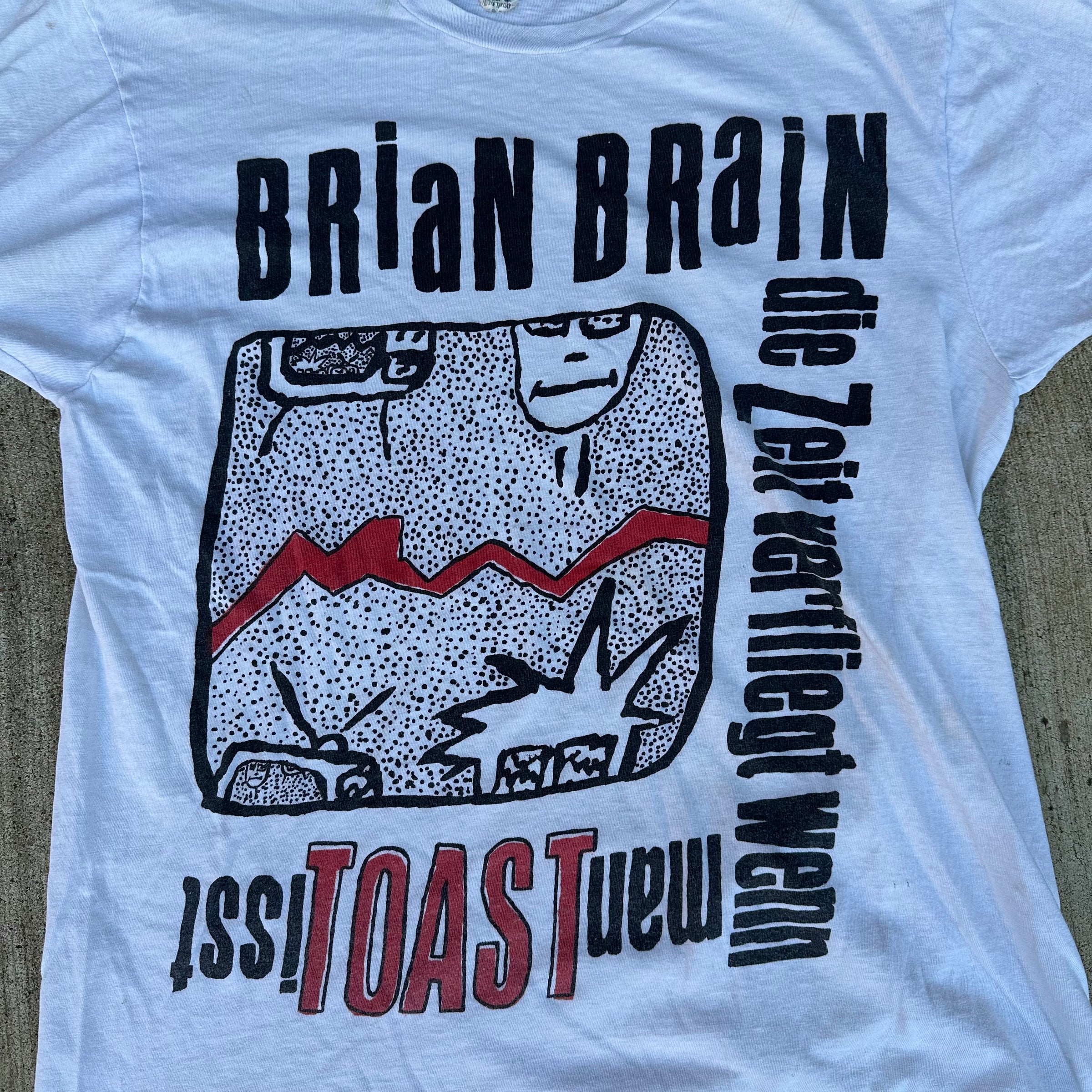 1980’s Brian Brian Martin Atkins Solo Project T-Shirt Large