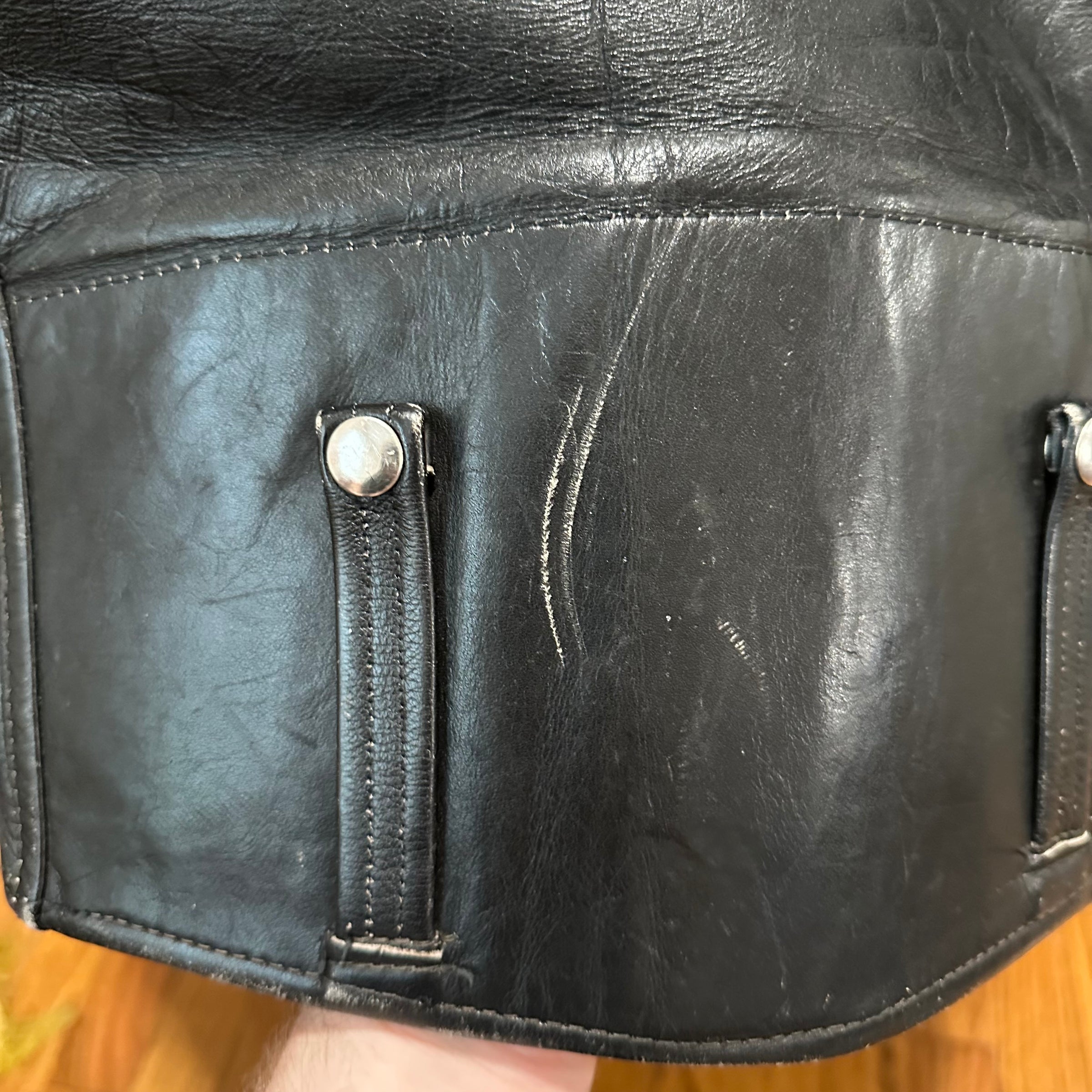 1960’s Harley Davidson Cycle Champ Leather Jacket Size 40