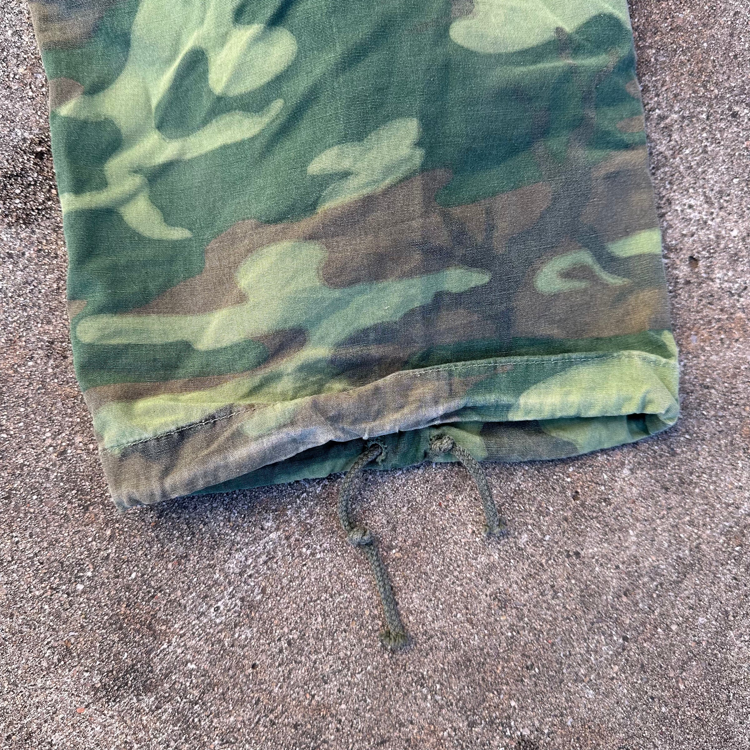 1960’s Vietnam War Poplin ERDL Jungle Pants 30” - 38” x 28”