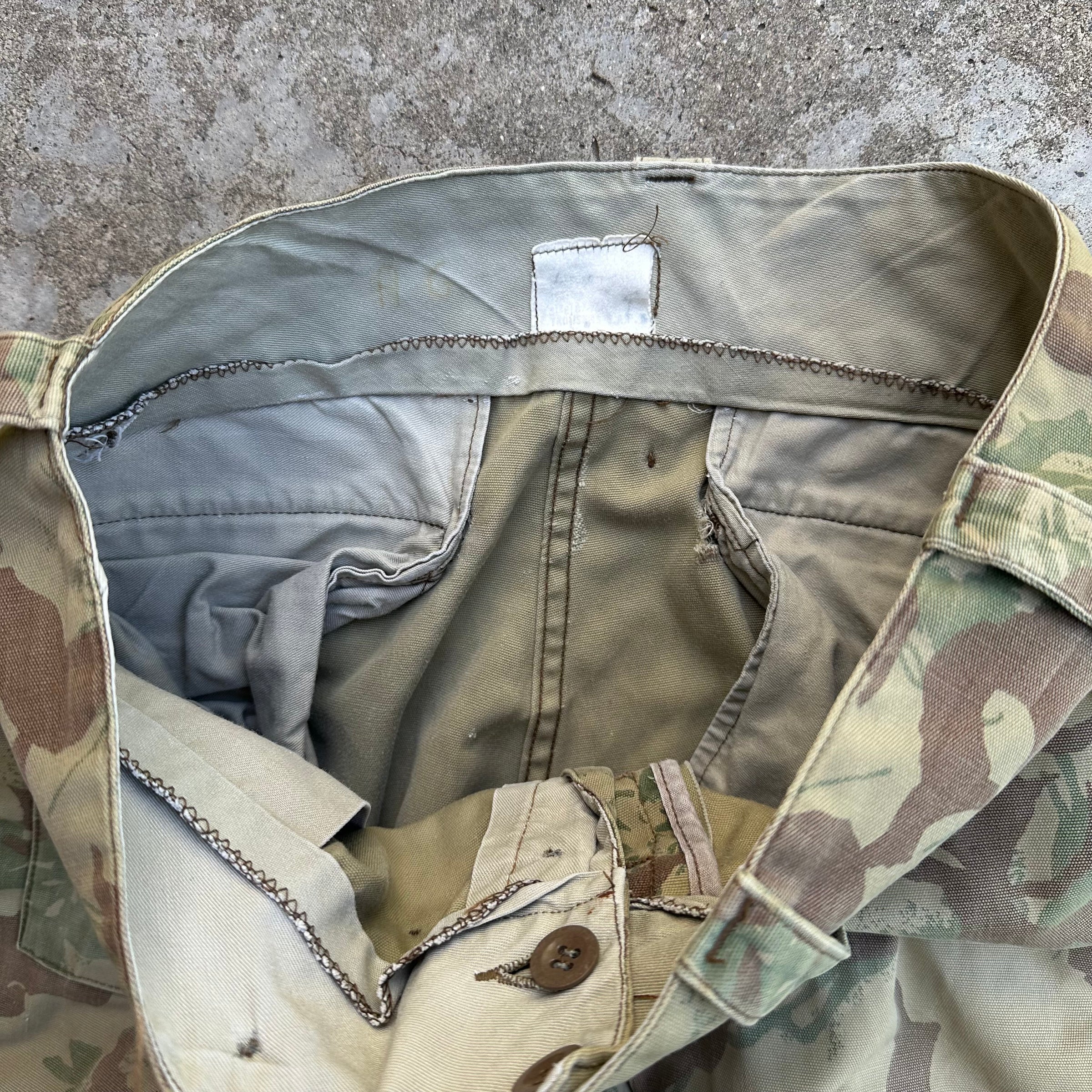 1980’s South African 2nd Pattern Police Camo Pants 32” Waist