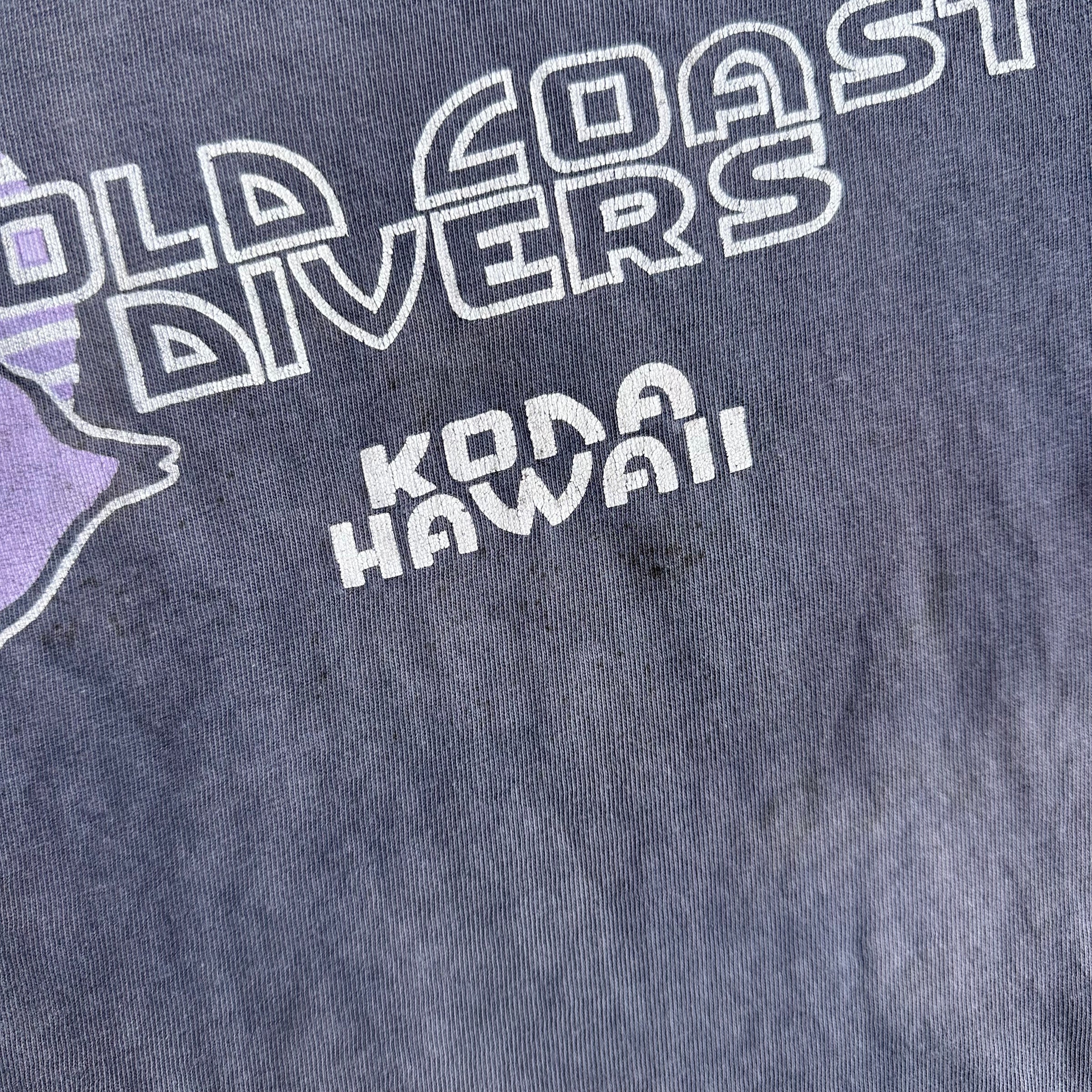 1980’s Gold Coast Divers Hawaii T-Shirt Small