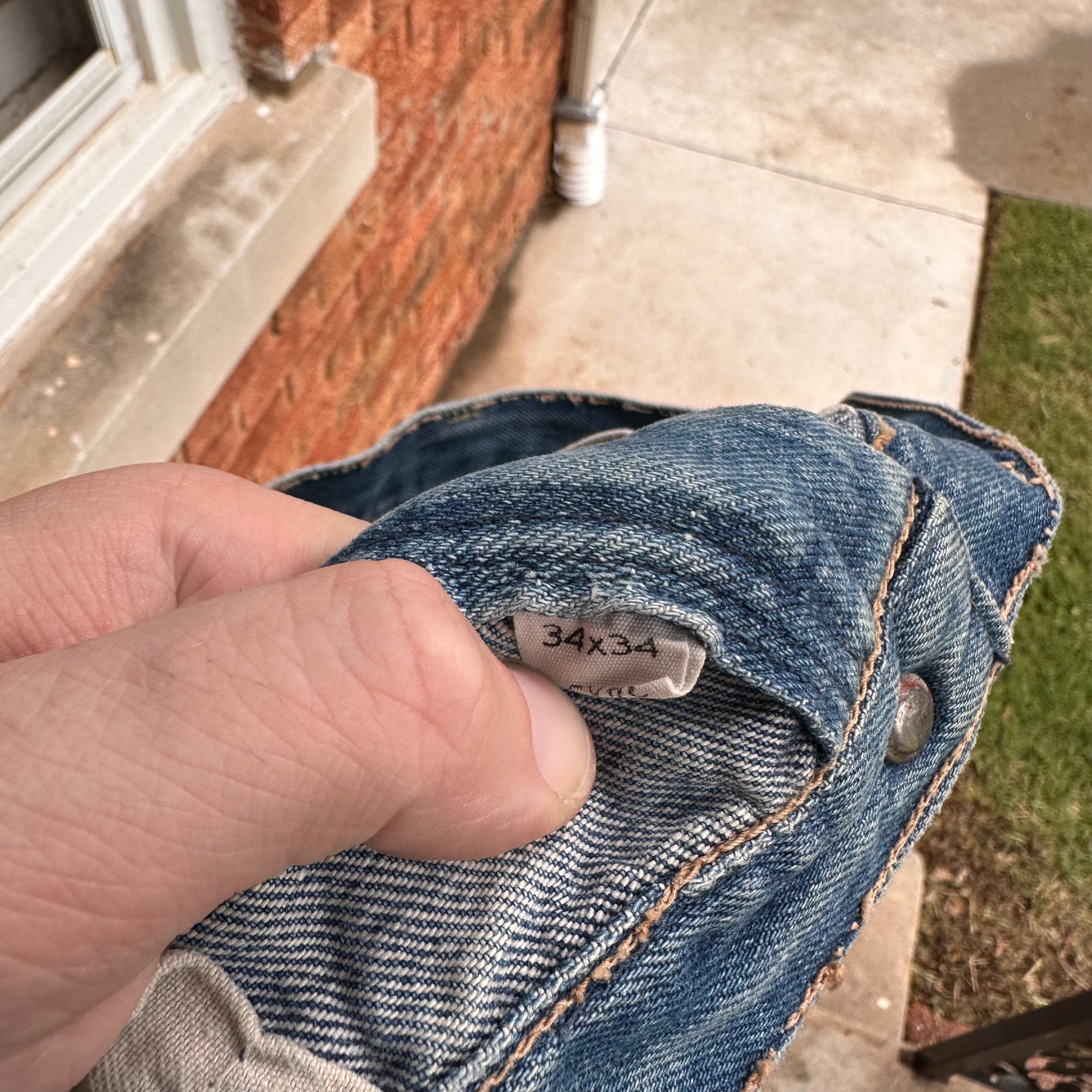 1950’s Anthony’s Buckhide Denim Jeans 34” Waist