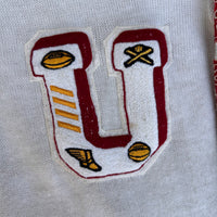 1950’s/60’s Patched Indian Head Letterman Cardigan Sweater Size 46