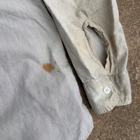 1950’s Washington Dee Cee Grey Chambray Work Shirt Medium
