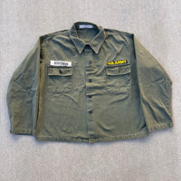 1950’s US Army Patched 13-Star Fatigue Shirt Large