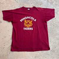 1970’s Champion Blue Bar Pensacola Tigers T-Shirt Large