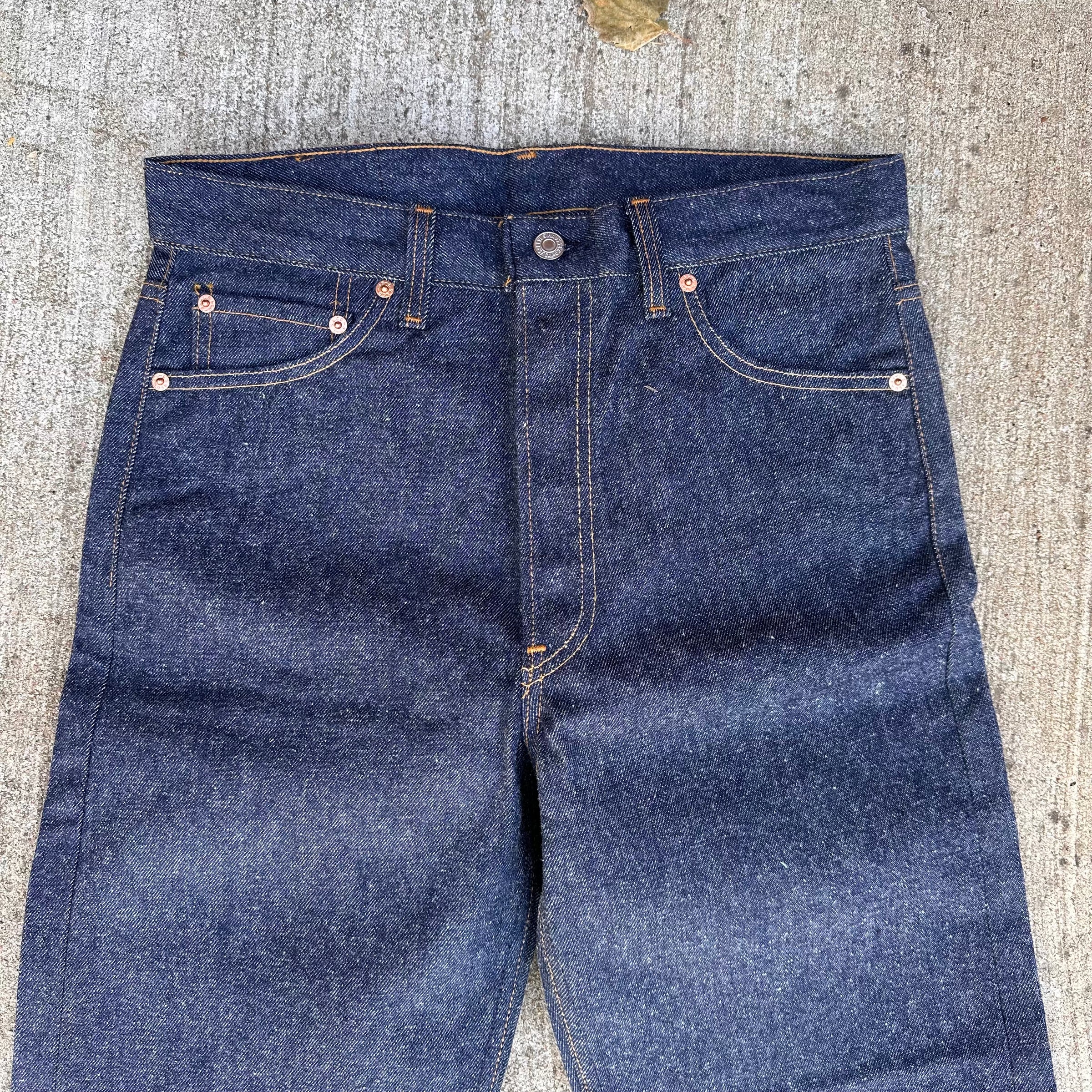 1990’s Deadstock MiUSA Levi’s 501 Shrink to Fit Denim Jeans Tagged 31” x 36”
