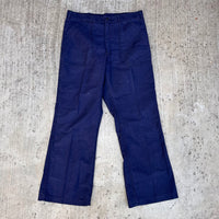 1970’s USN Dark Blue Utility Trousers 34” x 28”