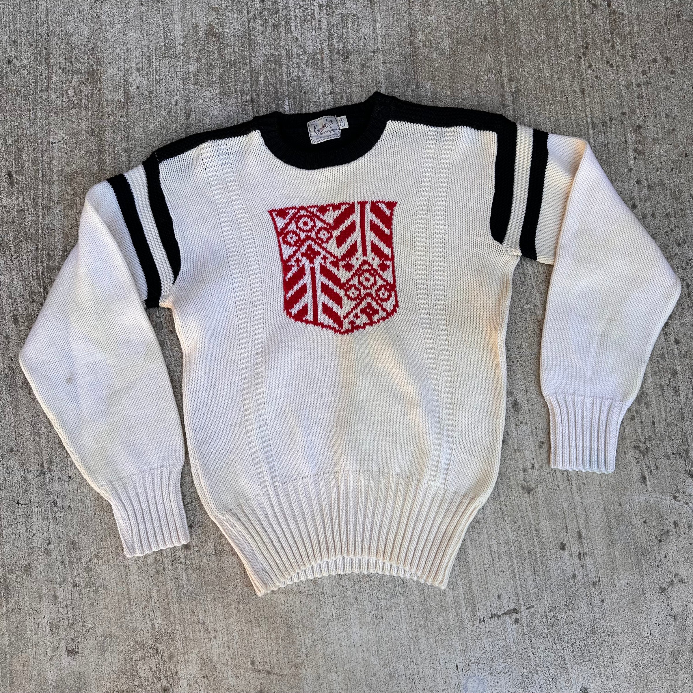 1950’s/60’s Kandahar Crest Wool Sweater Small
