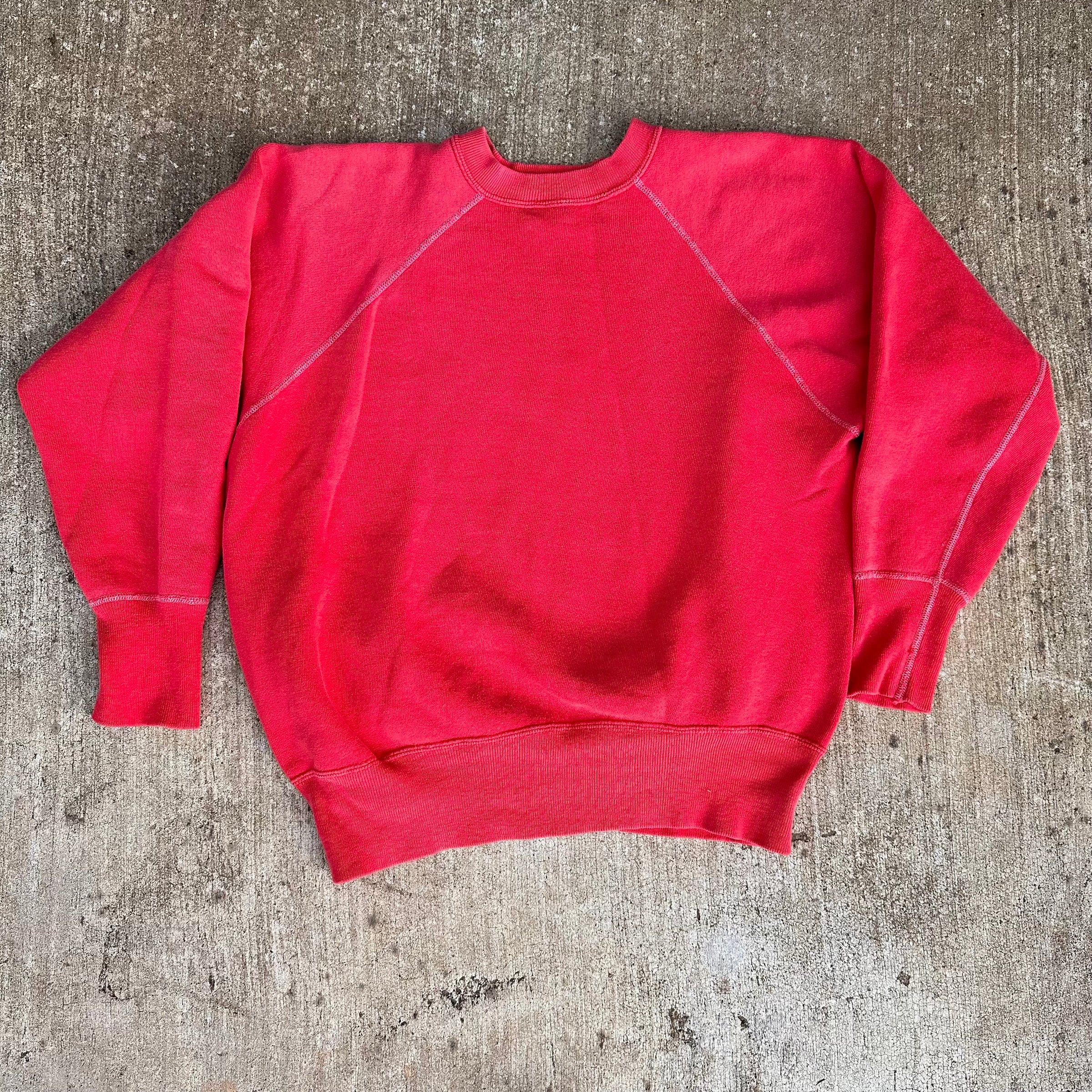 1960’s Faded Red Sorority Crewneck Sweatshirt Medium