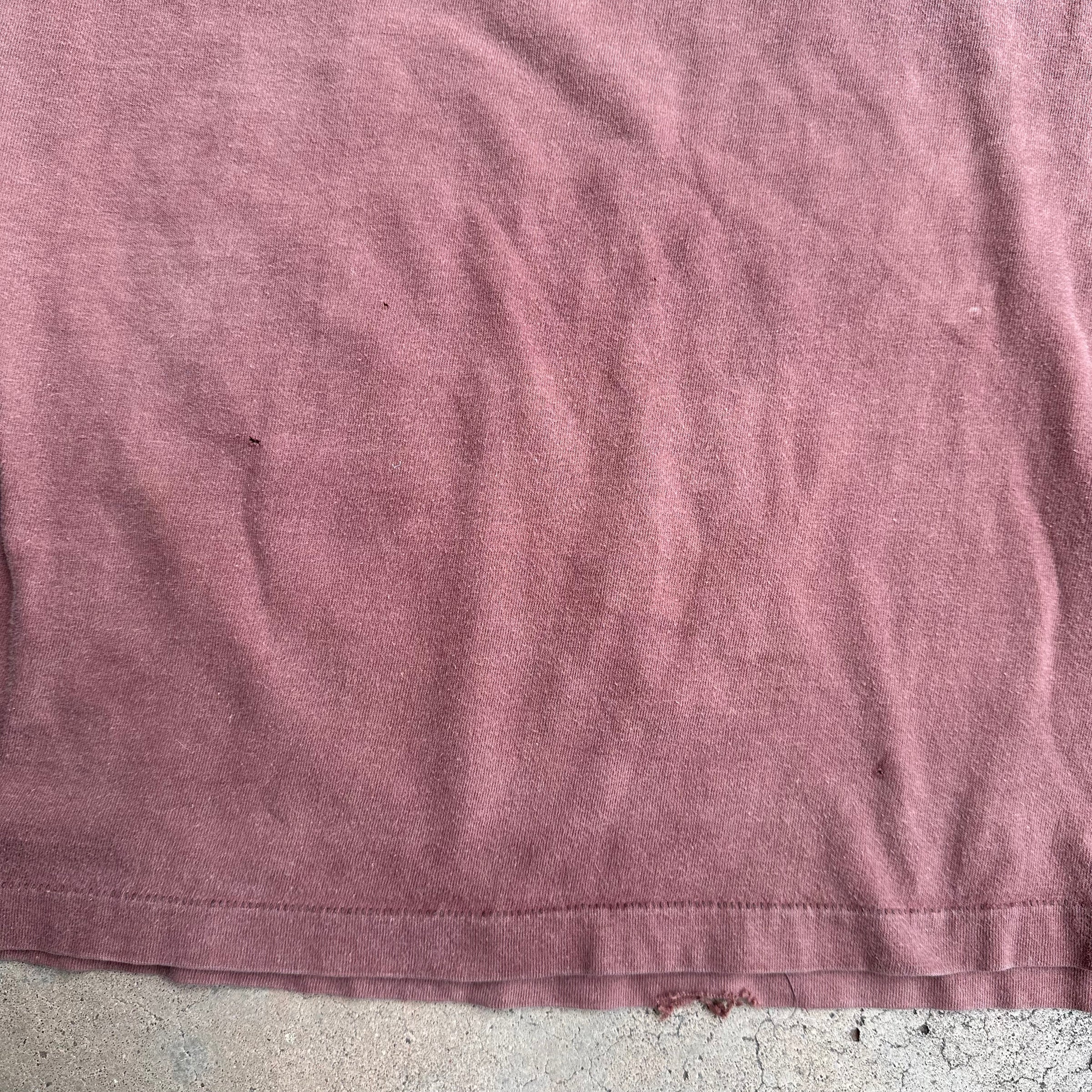 1970’s Sun-Faded Two-Tone Penney’s Pocket T-Shirt Medium