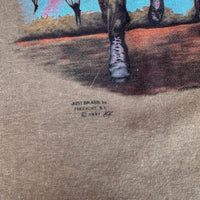 1980’s Just Brass Airborne T-Shirt Medium