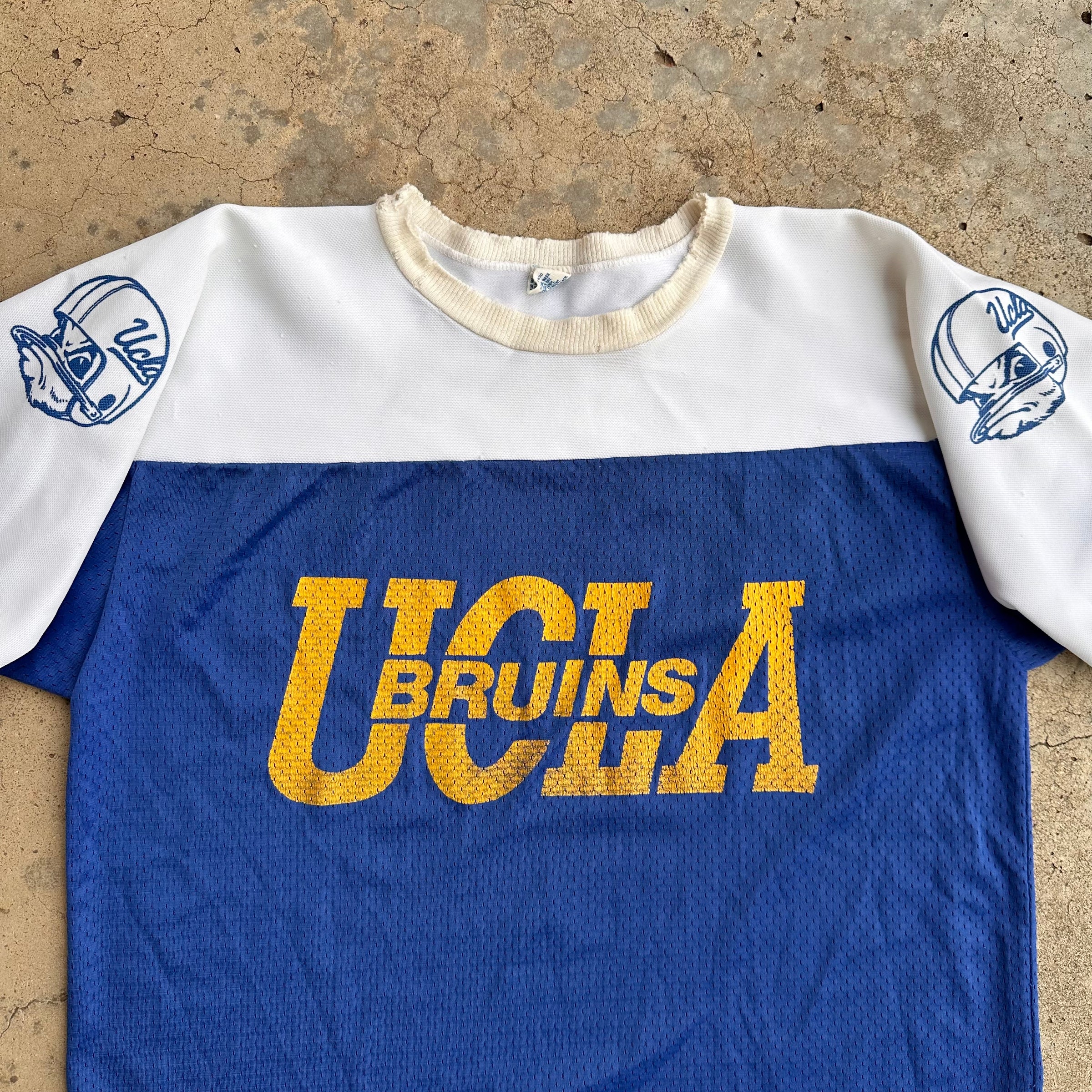 1970’s UCLA Bruins Football Mesh Jersey T-Shirt Medium