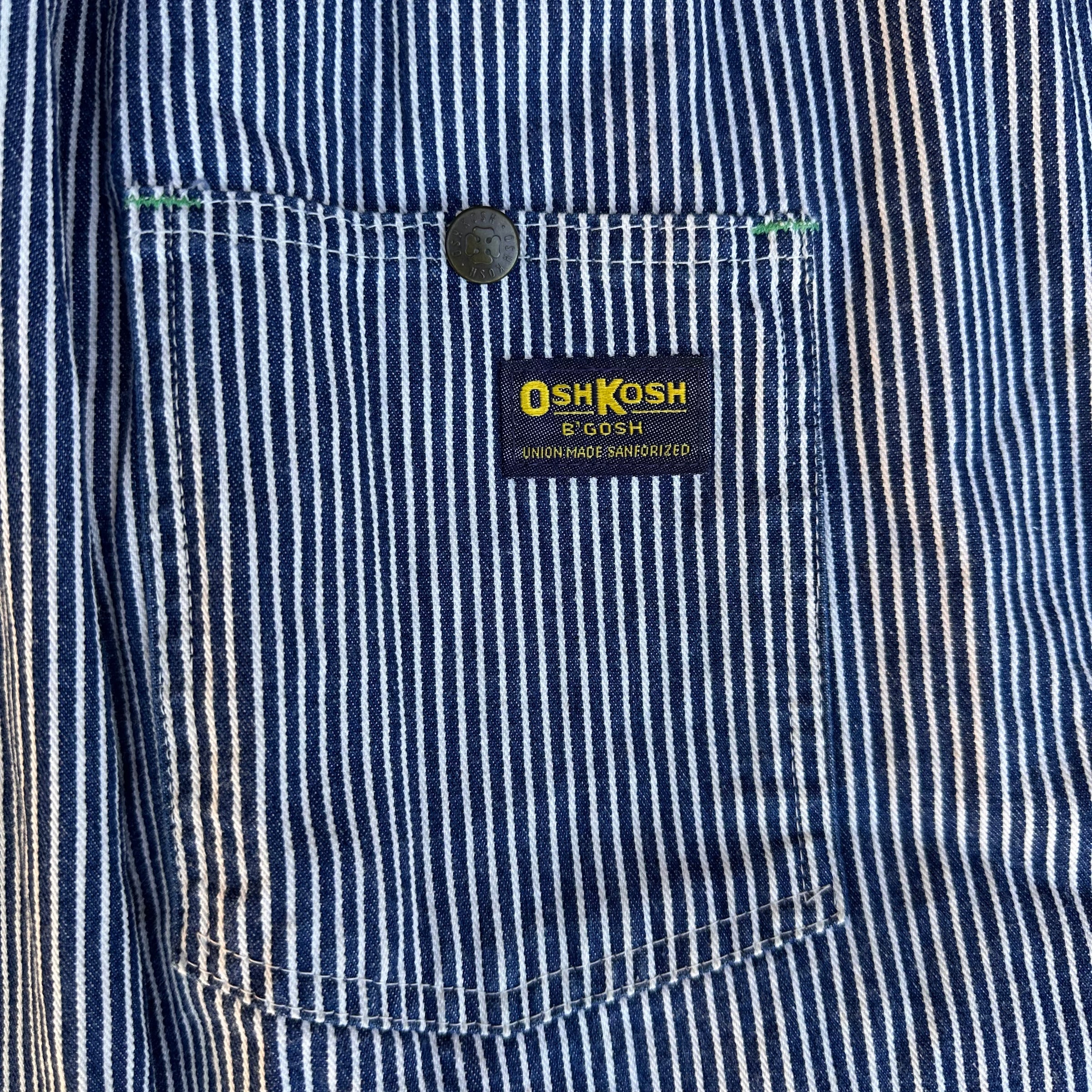1970’s OshKosh Hickory Stripe Chore Coat Size 50R