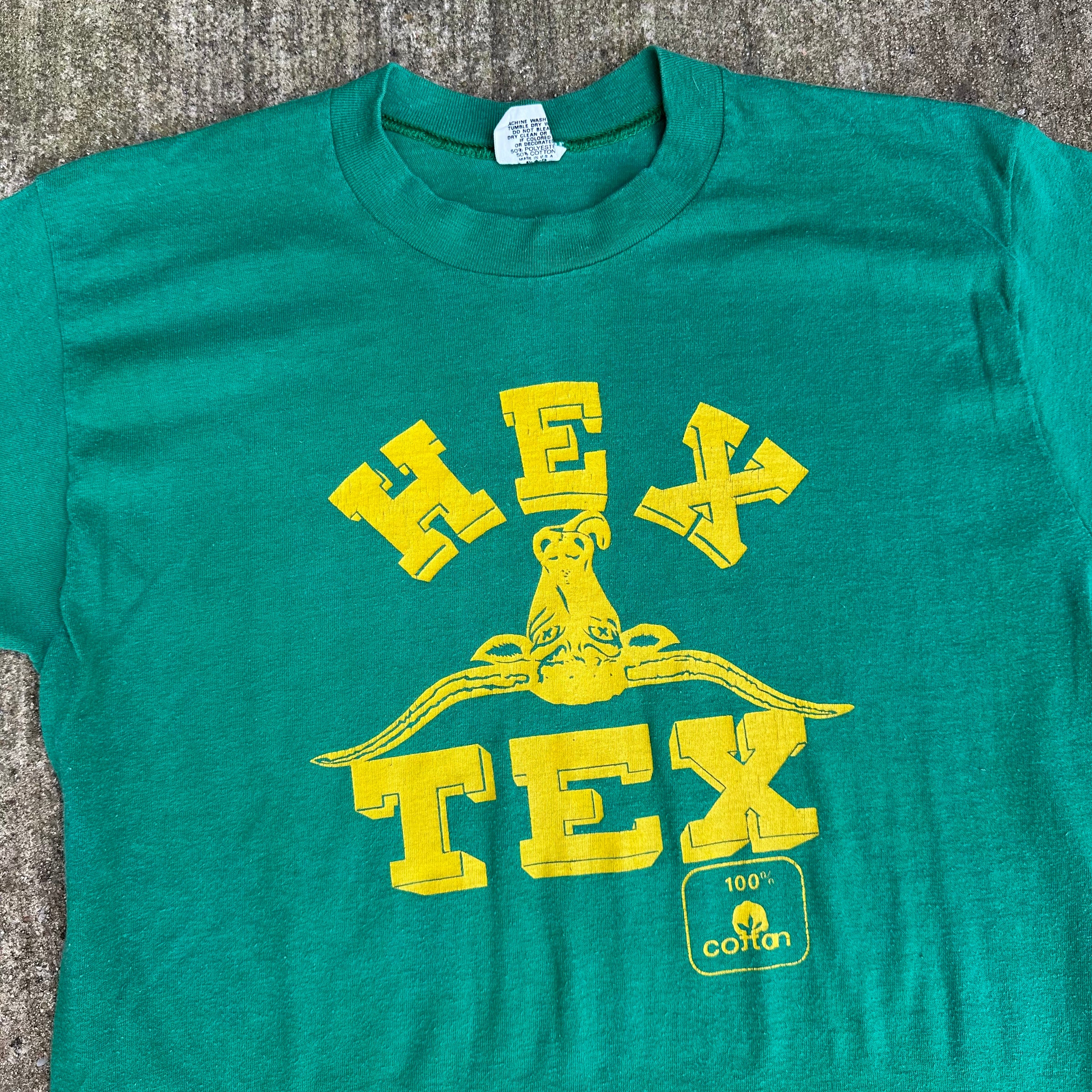 1970’s/80’s Hex Tex Anti-University of Texas T-Shirt Small