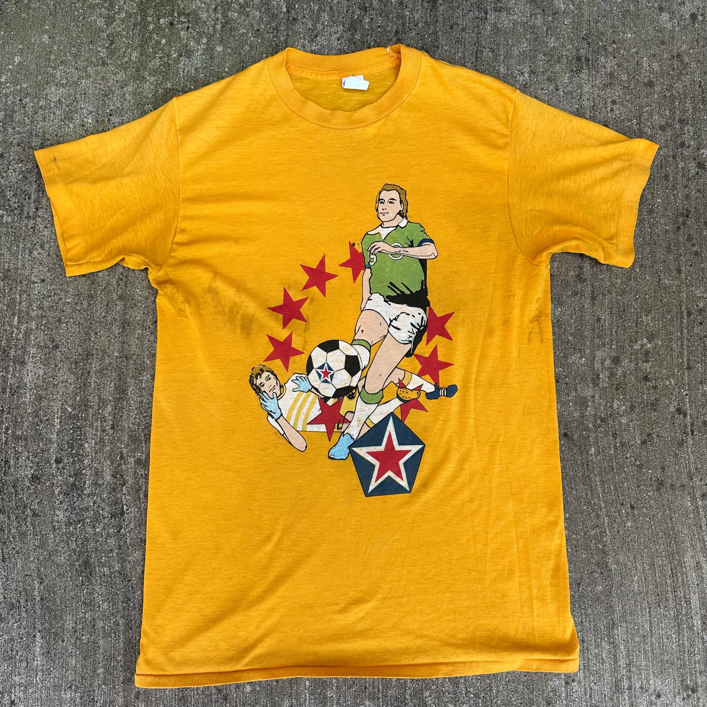 1970’s Soccer T-Shirt Small