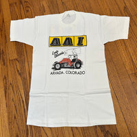 1970’s Deadstock Ernie DeCroce AAI Speed Equipment Stock Car T-Shirt Medium