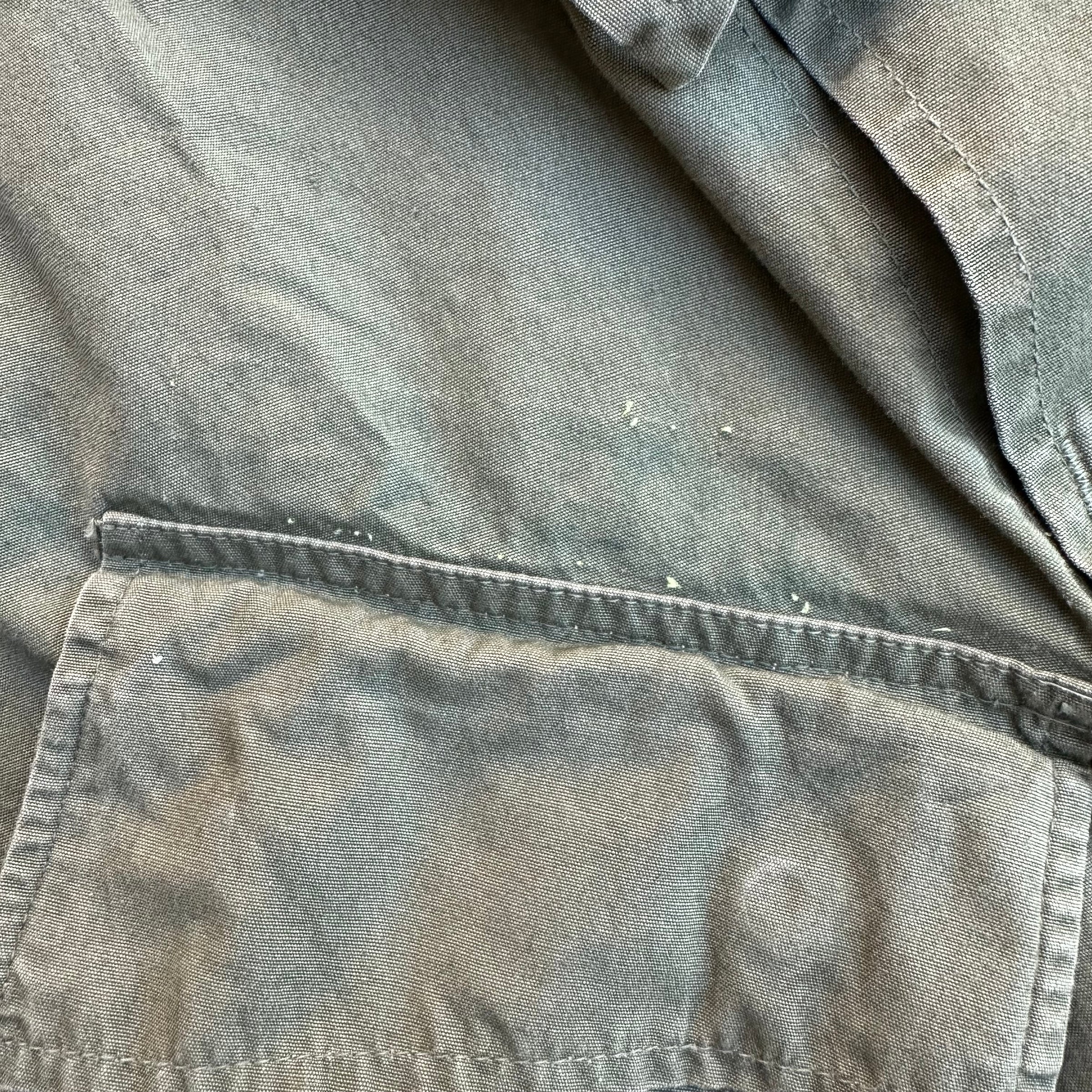 1960’s Vietnam War Mint Patched Poplin Jungle Jacket Medium Long