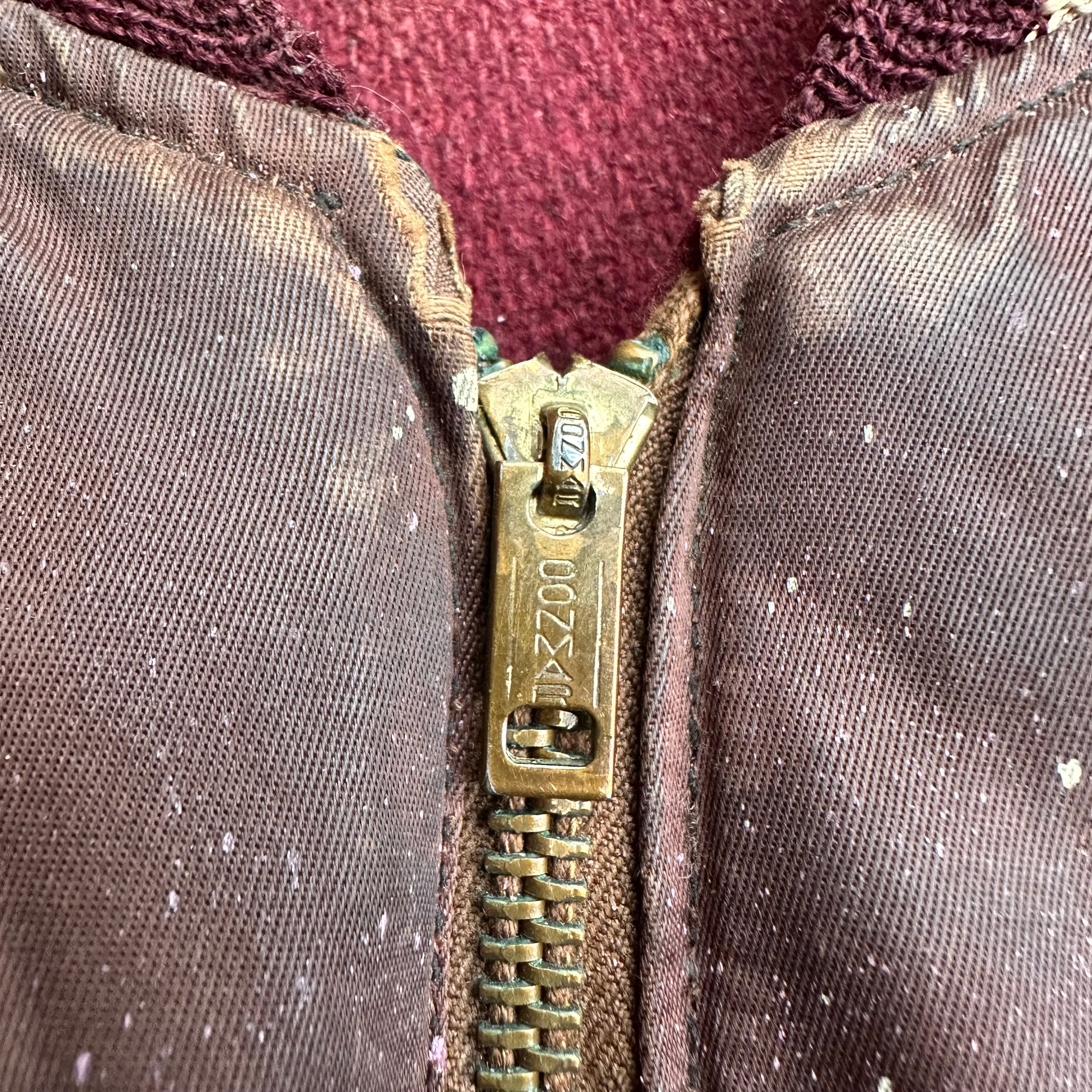 1950’s Painted Reversible Varsity Jacket XL