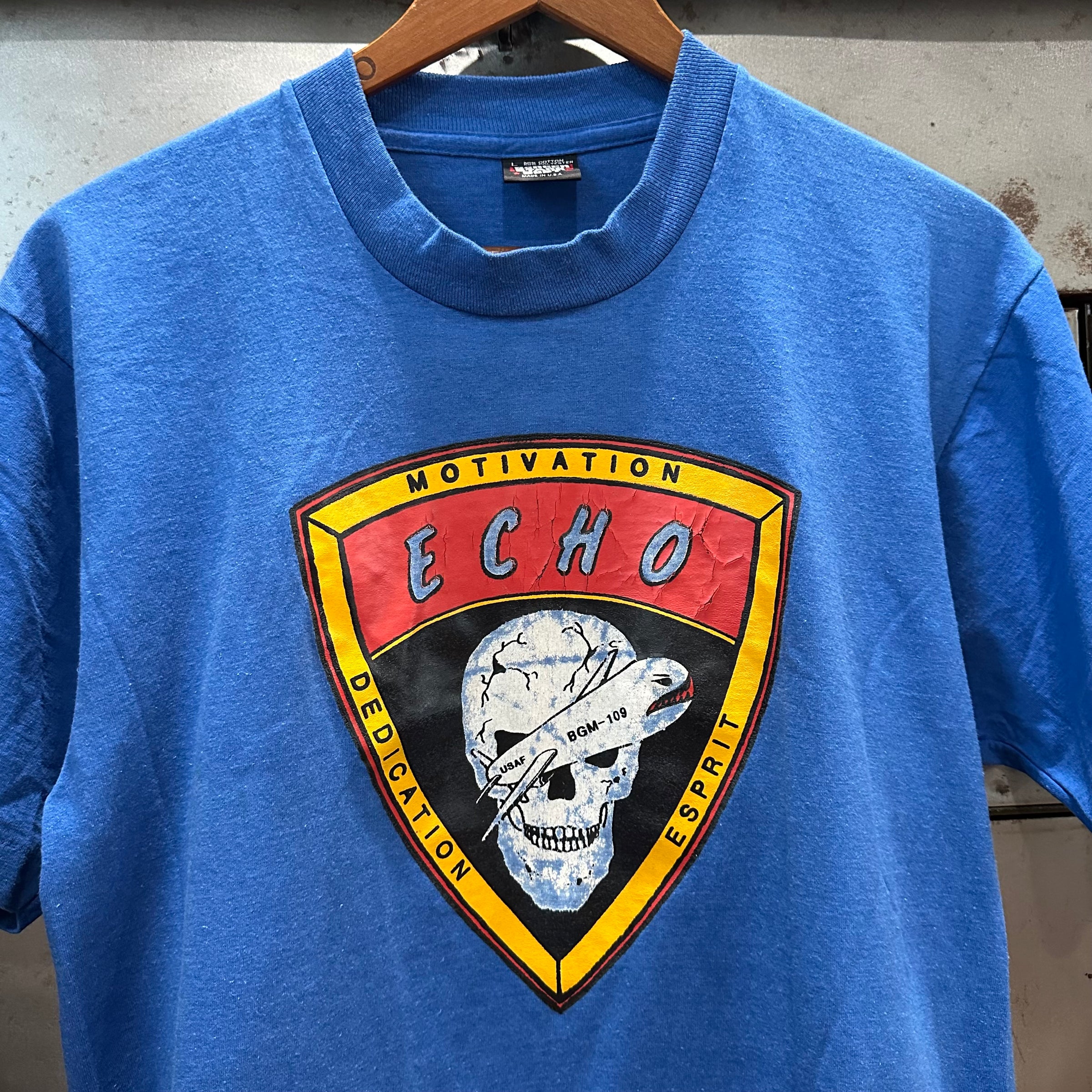 1980’s/90’s USAF Tomahawk Missile Skull T-Shirt Medium
