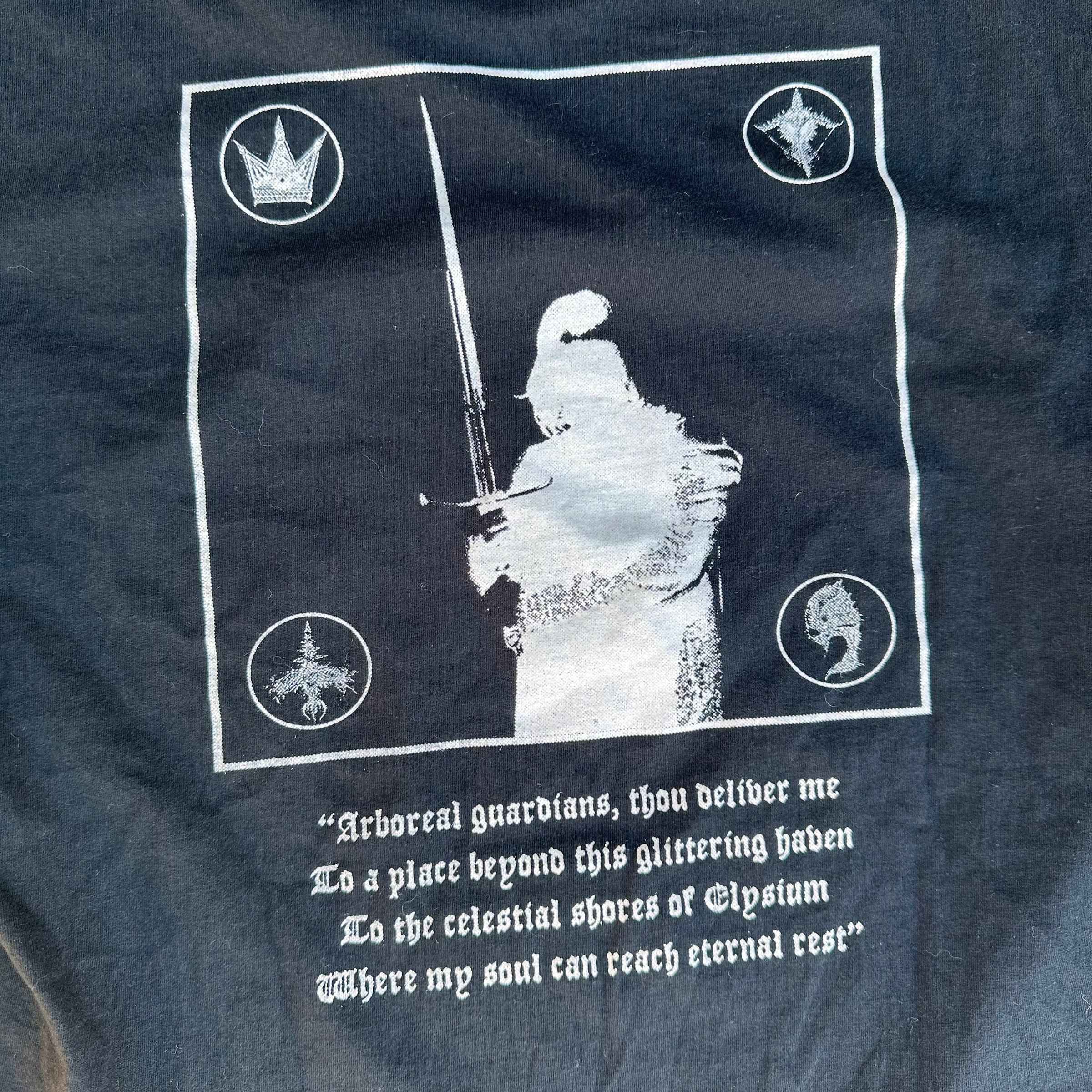 Forest Temple Australian Dungeon Synth T-Shirt XL