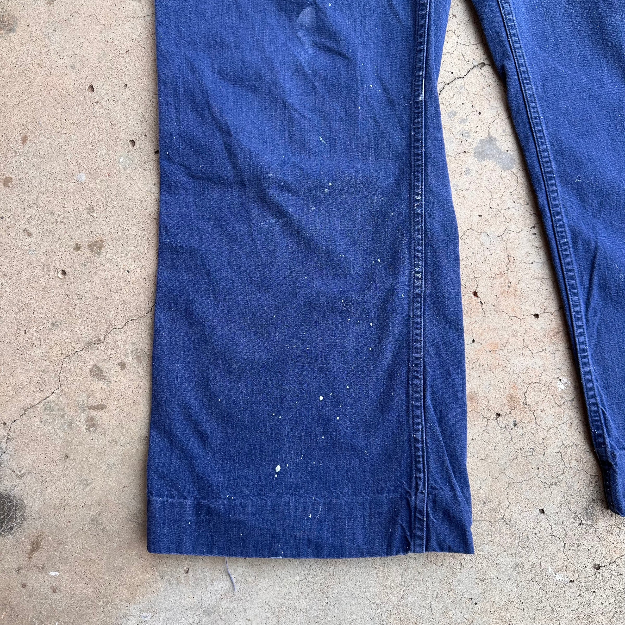 1950’s/60’s US Navy Denim Trousers 34” x 29”